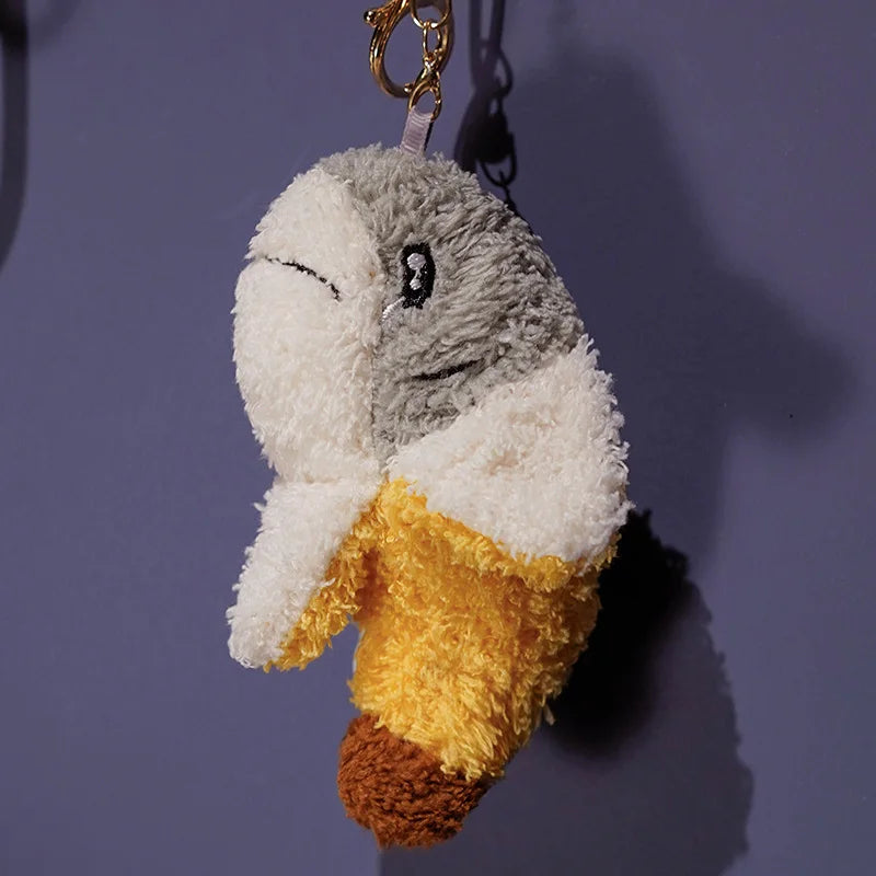 Quirky Peeled Banana Shark Plush Pillow - Image 6