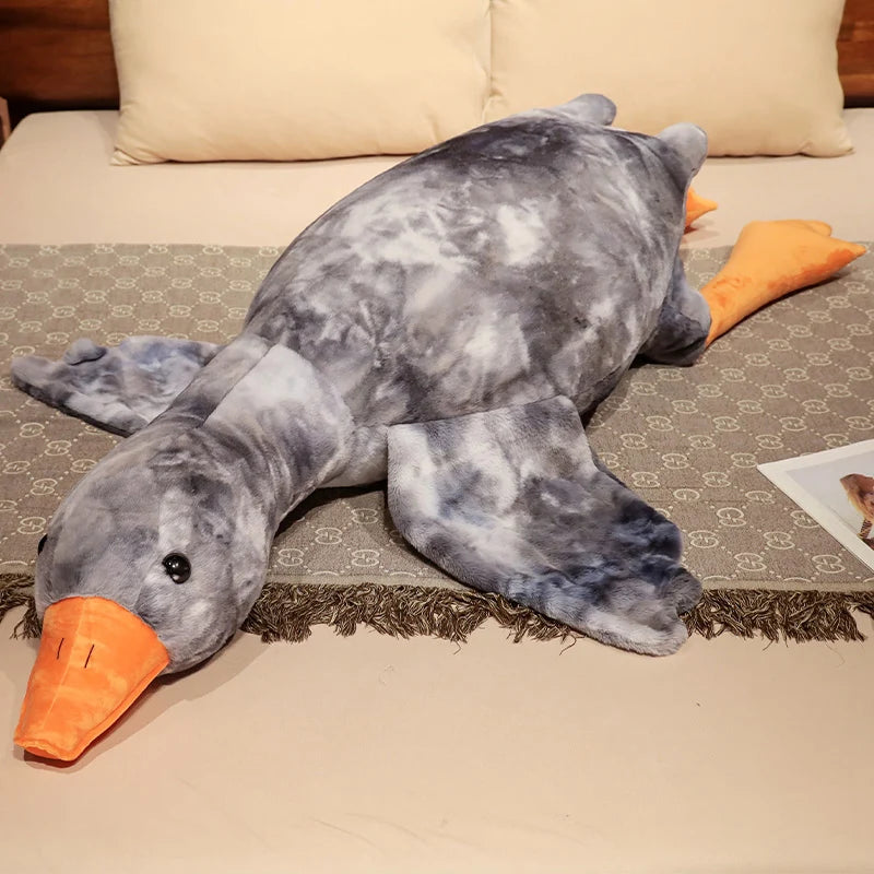 Oversized Pastel Tie-Dye Duck Plush - Image 9