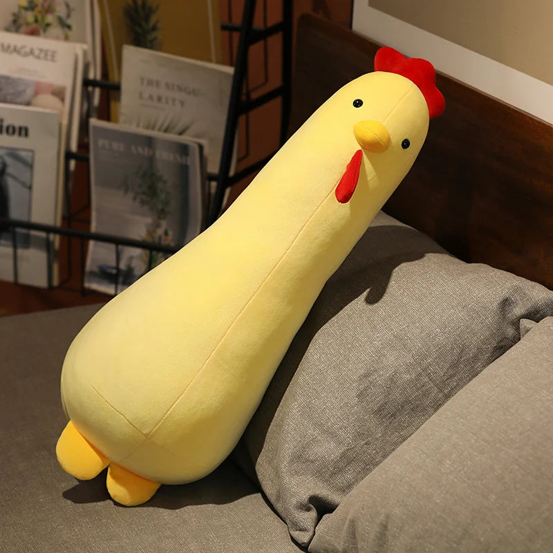 Soft Plush Chicken Body Pillow Toy - Image 5