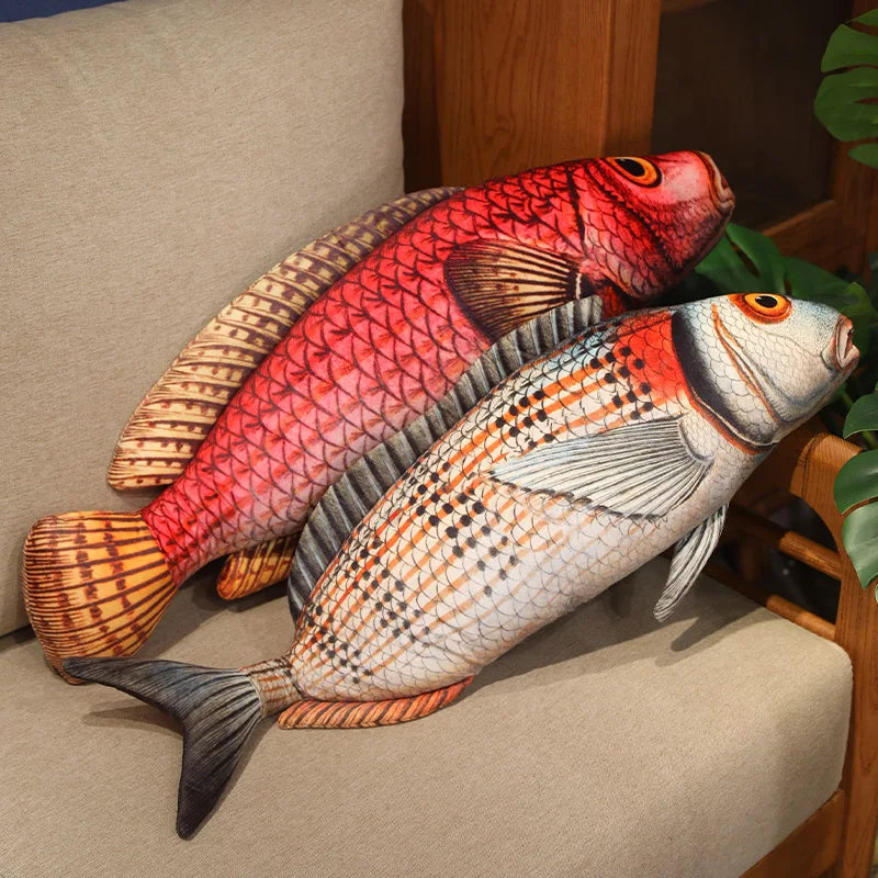 Realistic 3D Print Fish Plush Pillow - Image 5
