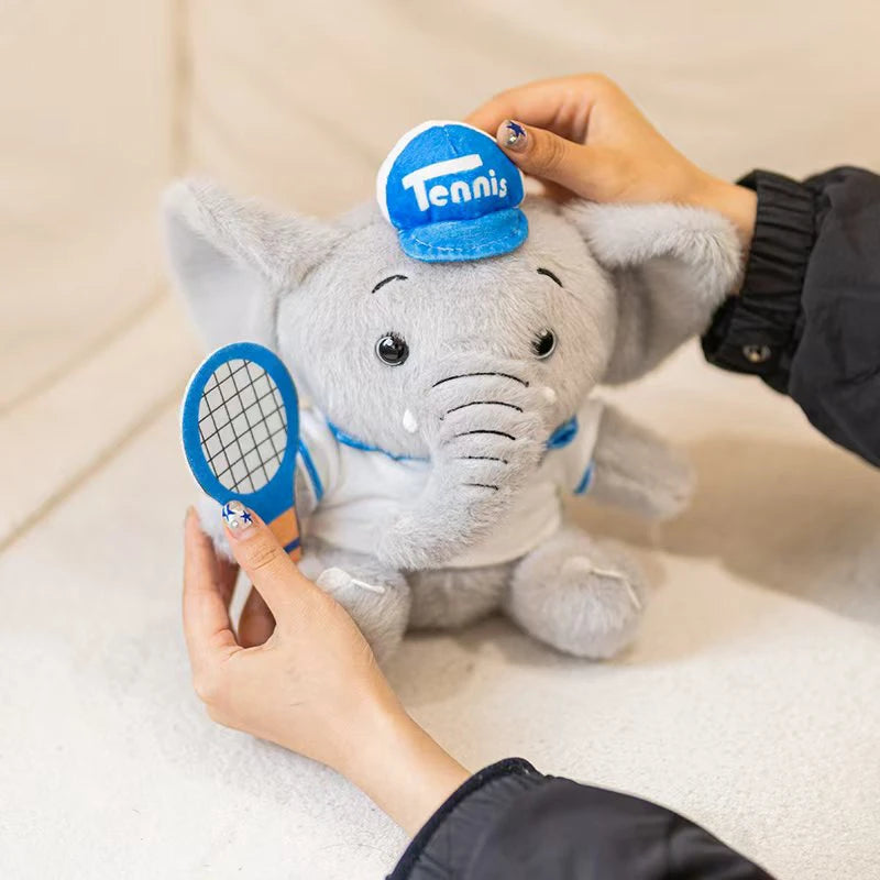 Adorable Tennis Elephant Plush Toy - Image 5