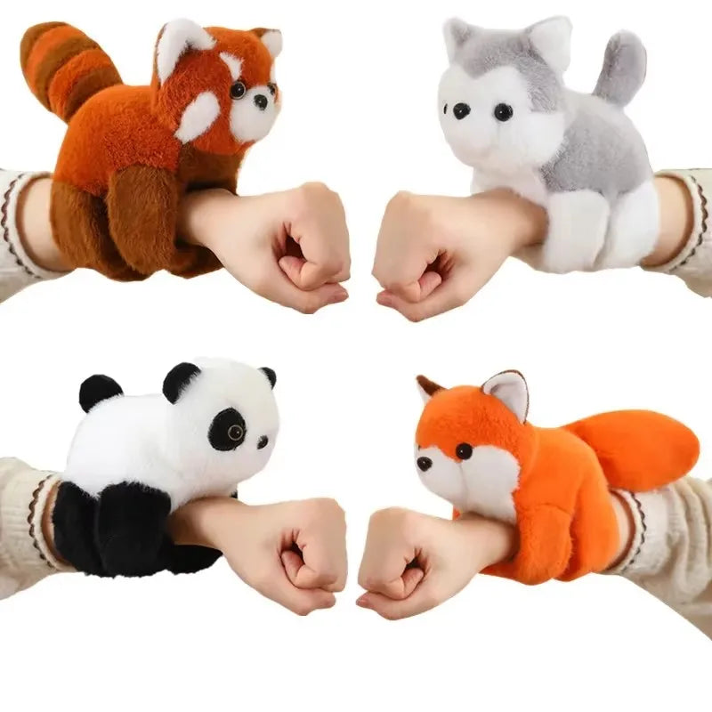 Cute Plush Animal Wrist Warmers