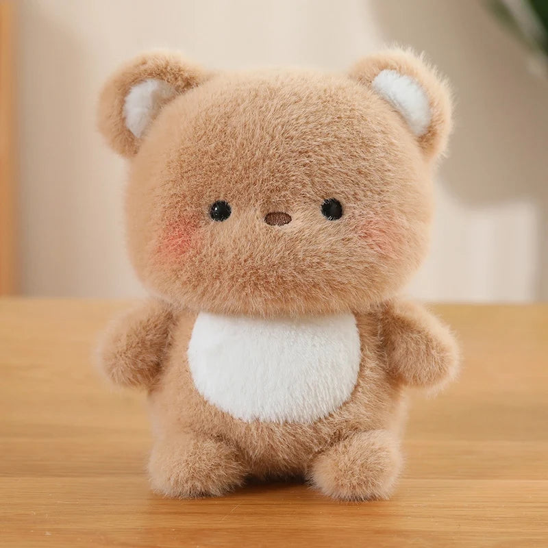 Cute Grey Elephant Plush Toy with Blush Cheeks - Image 8