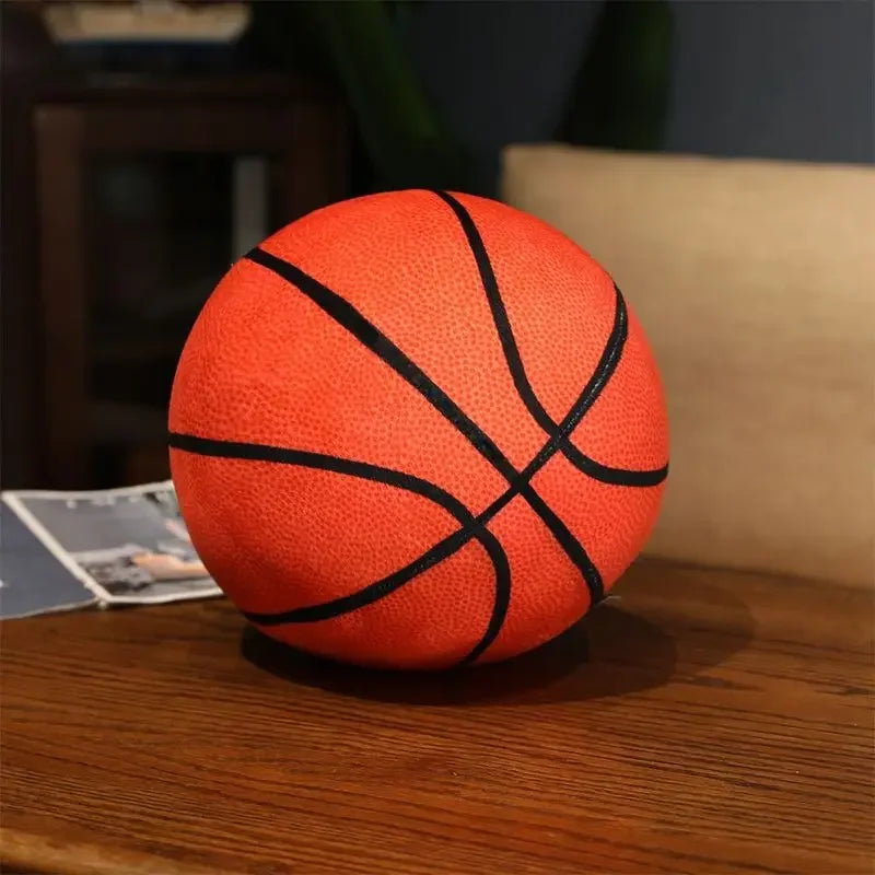 Soft Orange Basketball Plush Pillow - Image 8