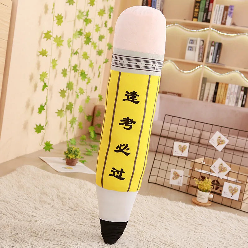 Oversized Striped Pencil Plush Pillow - Image 8