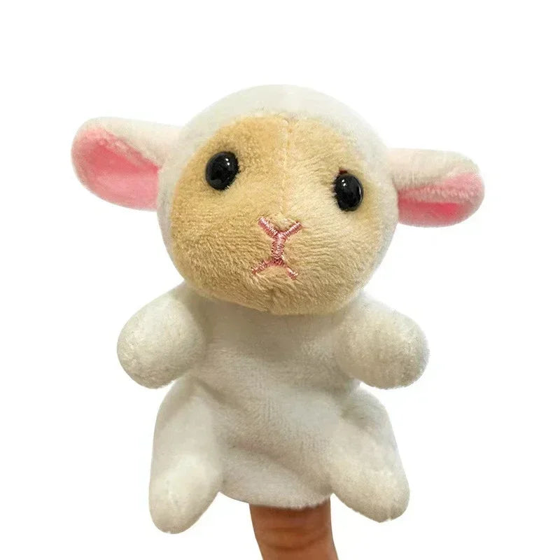 6-Piece Plush Wild Animal Finger Puppet Set - Image 38