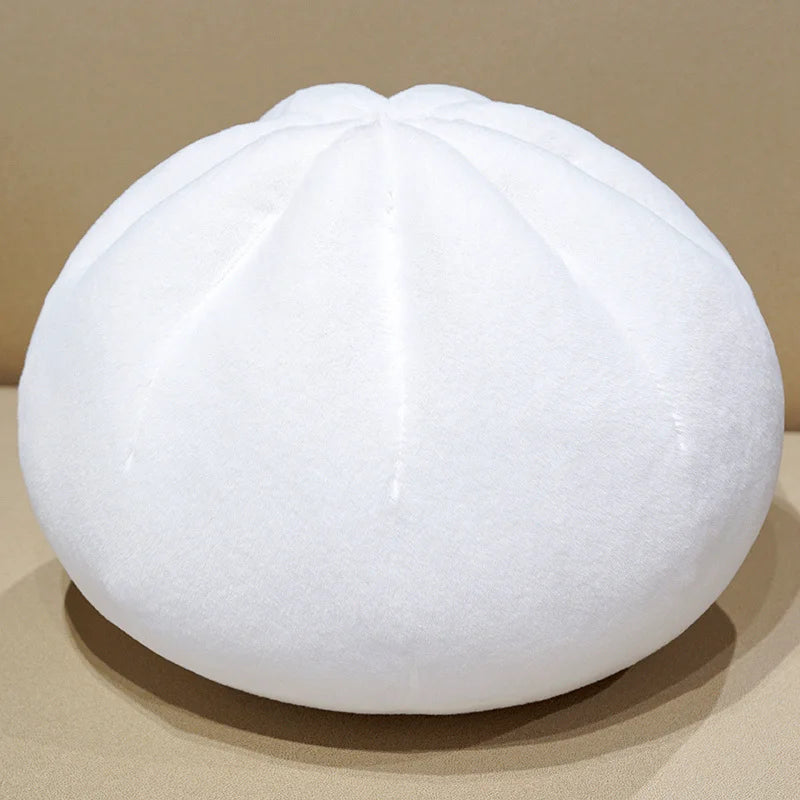 Large Pink Plush Steamed Bun Pillow - Image 8