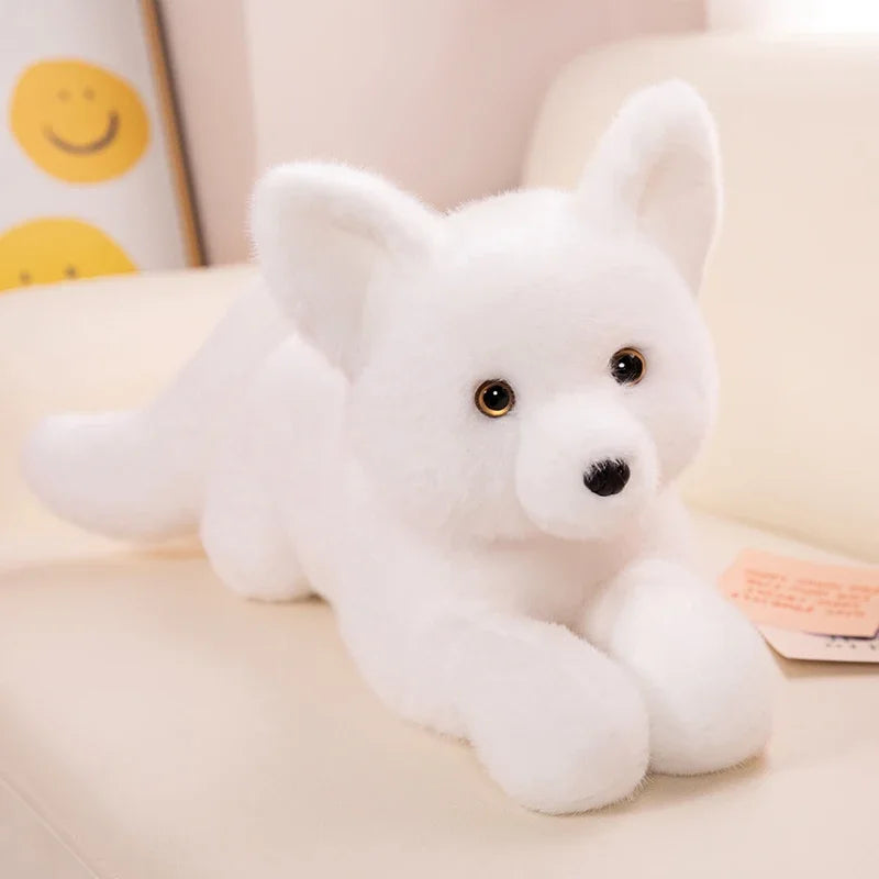 Orange Fox with White Bear on Back Plush - Image 8