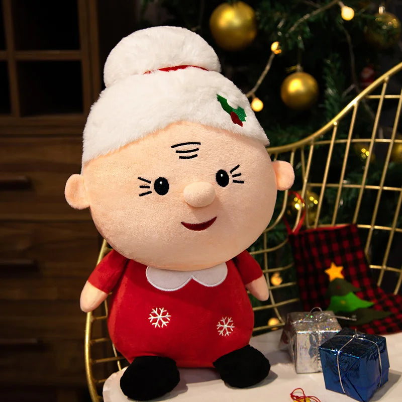 Christmas Santa & Mrs. Claus Plush Duo - Image 9