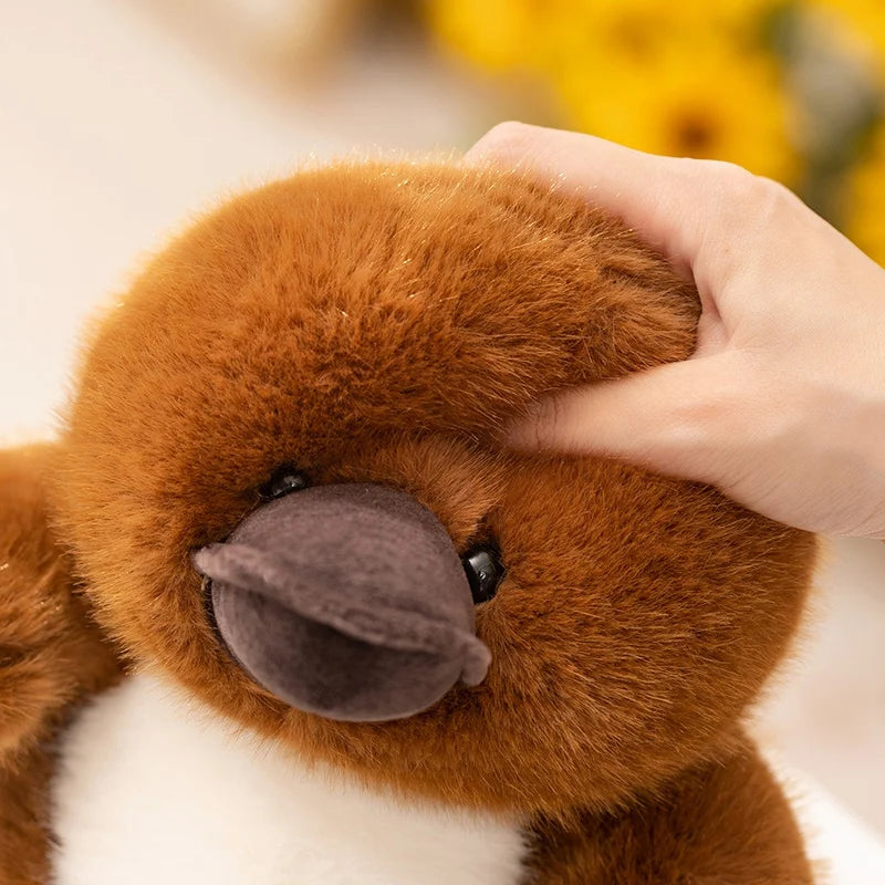 Adorable Brown Platypus Soft Plush or Keychain - Image 5