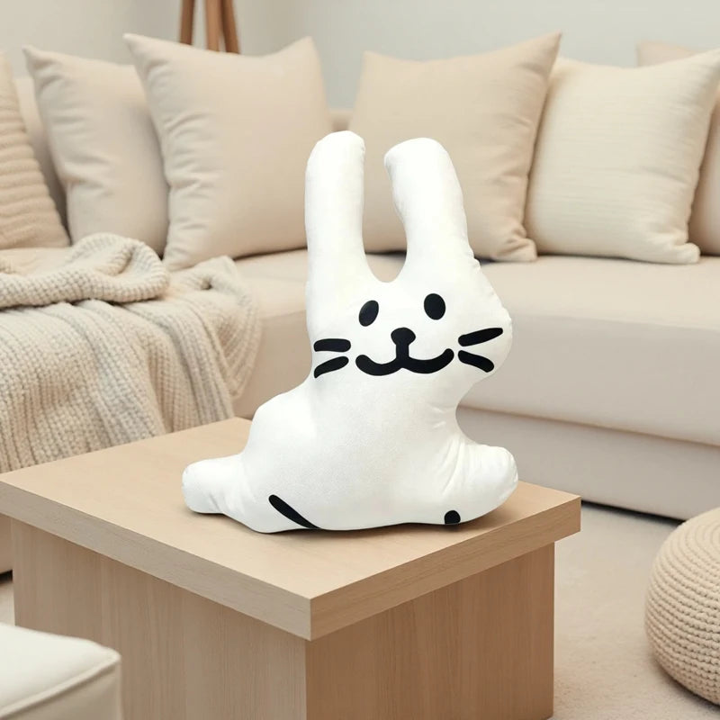 Cute Creamy Animal Shaped Plush Pillow - Image 9