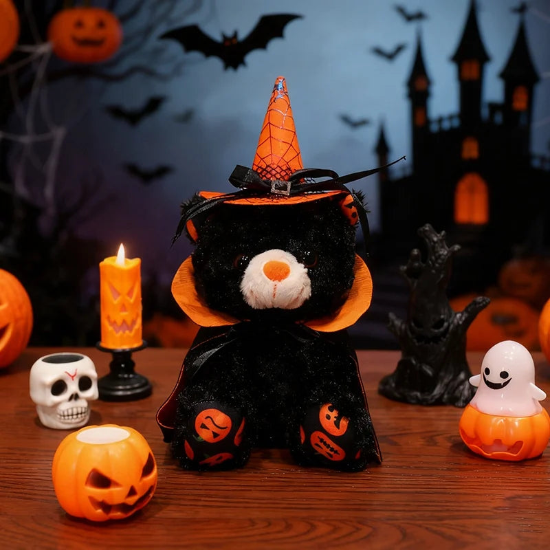 Cute Halloween Witch Plush Bear Set - Image 12
