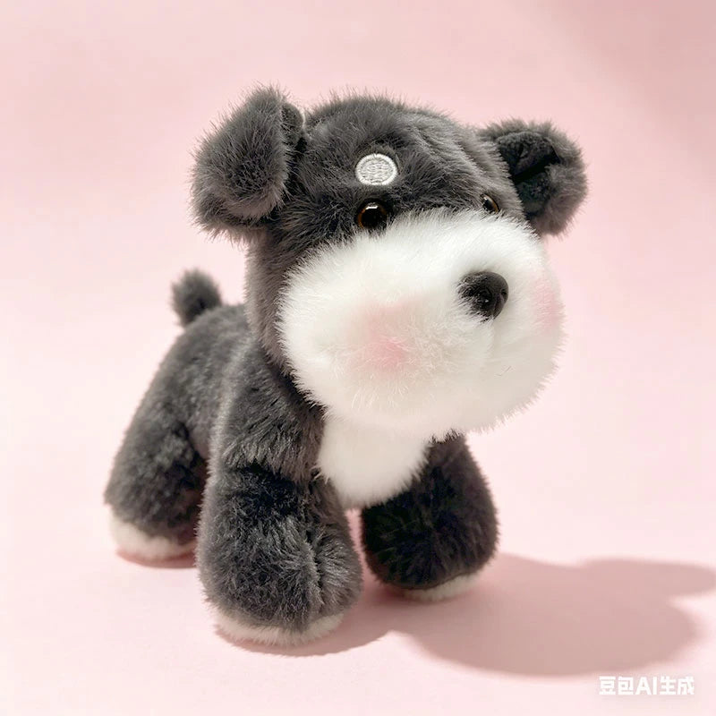Assorted Plush Puppy Toys with Rosy Cheeks - Image 8