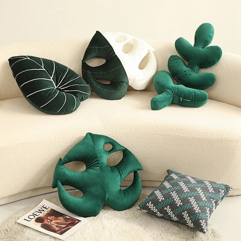 Velvet Bunny Cushion with Embroidered Face - Image 5