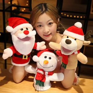 Cute Christmas Plush Character Set of 3