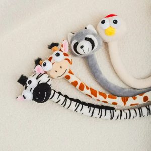 Cute Long Animal Plush Toy Set of 4