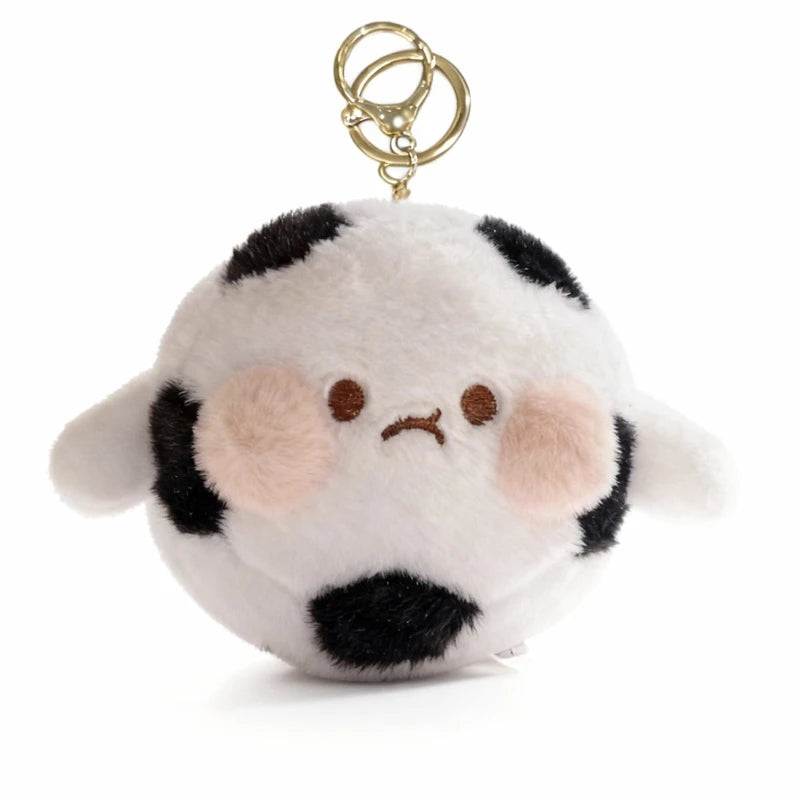 Cute Sports Ball Plush Keychains Set of 5 - Image 4