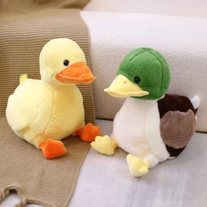 Adorable Green Head Plush Mallard Duck