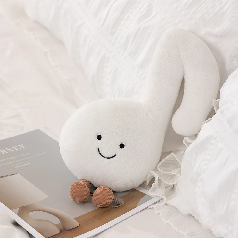 Cute Brown Violin Plush Toy with Smile Face - Image 10