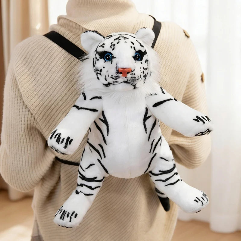 Tiger Animal Plush Backpack - Image 10