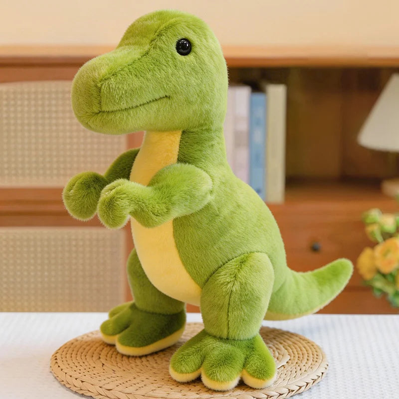 Cute Lime Green Plush Dinosaur Assortment - Image 7