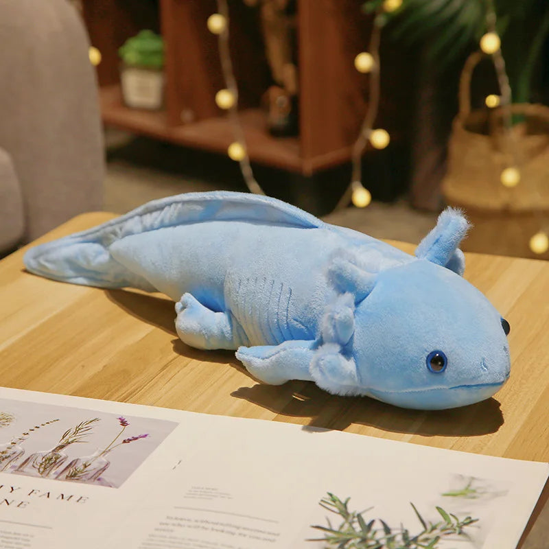 Axolotl Plush Toy in Assorted Bright Colors - Image 7
