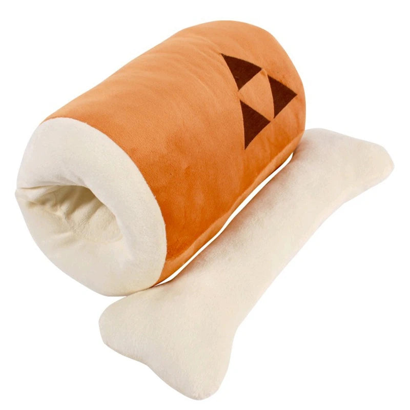 Plush Drumstick Hand Warmer with Bone Pillow - Image 4