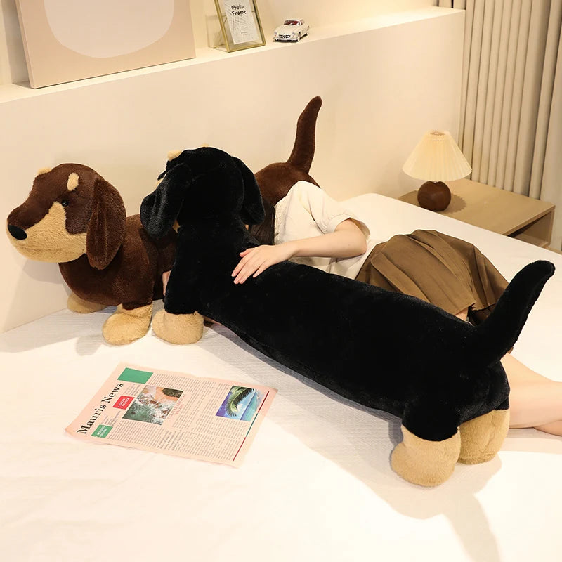 Black and Tan Dachshund Plush Toy - Image 3