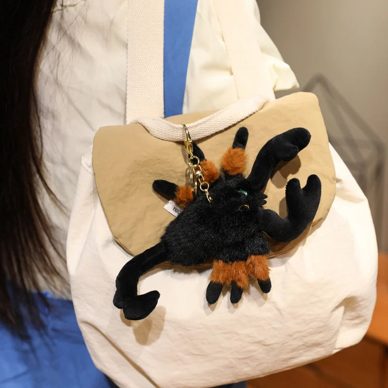 Creepy Cute Black Scorpion Plush with Claws - Image 5