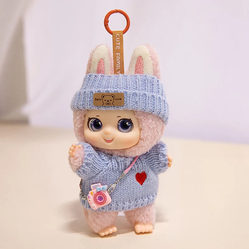Kawaii Yellow Bee Costume Plush Doll with Big Eyes - Image 26