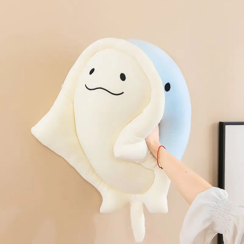Adorable Pink and Cream Smiling Plushie - Image 2