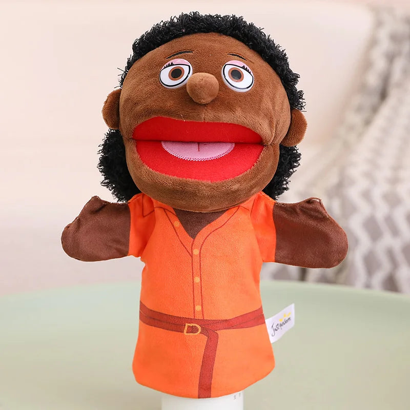 Diverse Plush Hand Puppets for Kids Storytelling - Image 13