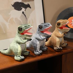 Textured Scale T-Rex Dinosaur Plush