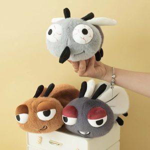 Soft Cartoon Fly Plushie with Big Eyes