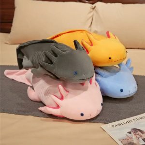Cute Soft Axolotl Plush Toy in Assorted Colors