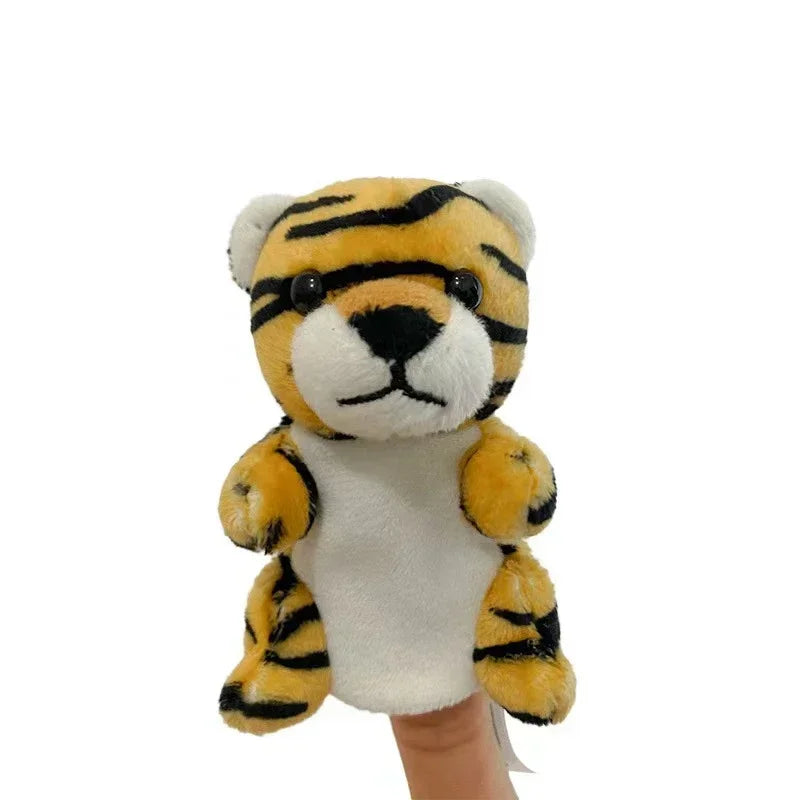 6-Piece Plush Wild Animal Finger Puppet Set - Image 23