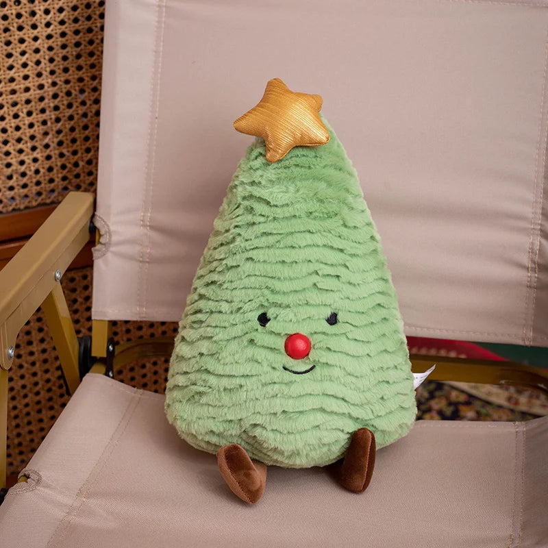 Multi-Size Christmas Santa & Reindeer Plush Set - Image 13
