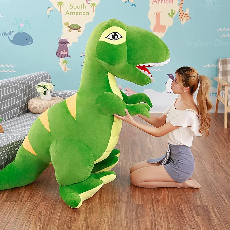 Soft Blue T-Rex Roaring Dinosaur Plush - Image 3