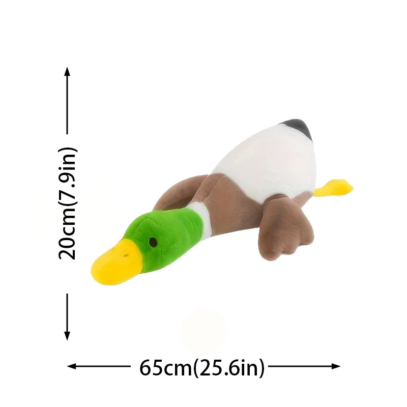 Long Mallard Duck Plush Body Pillow - Image 5