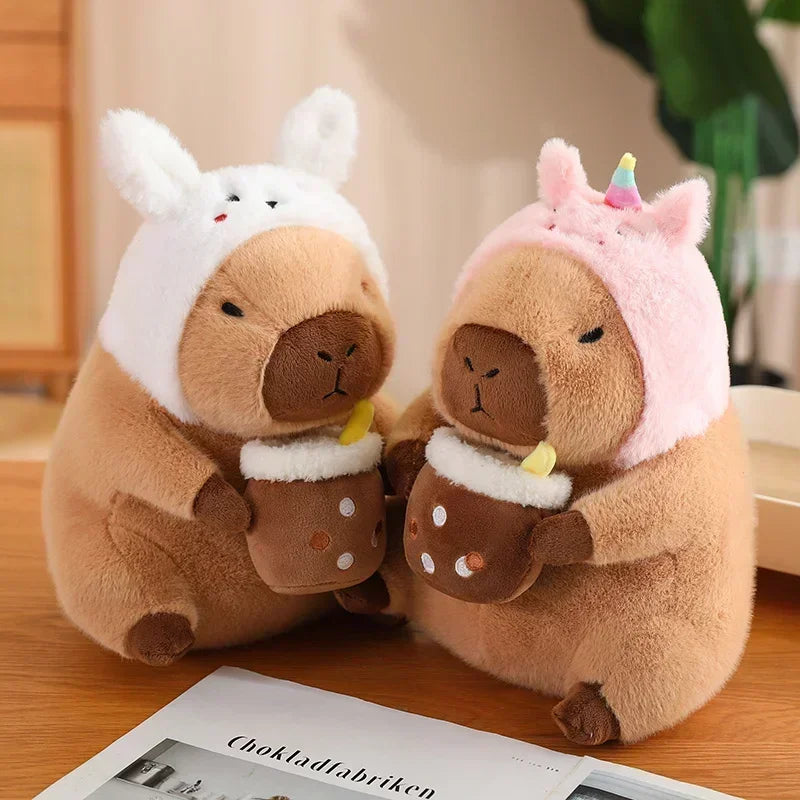 Adorable Capybara Toast Head Plush - Image 2