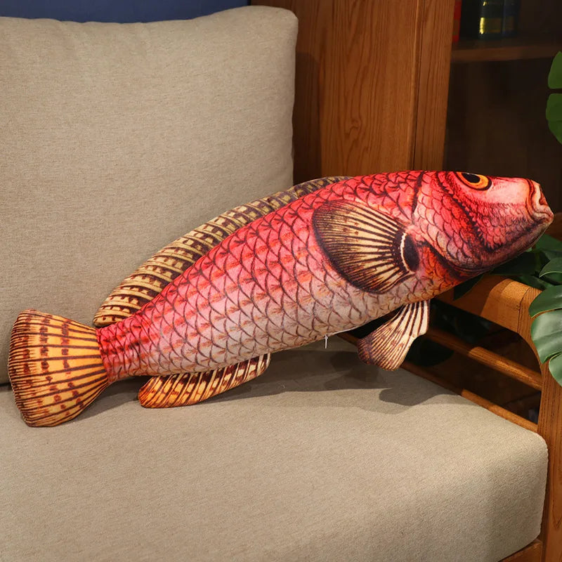 Realistic 3D Print Fish Plush Pillow - Image 12