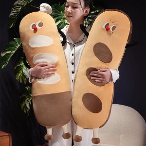 Cute Chef Baguette Plush Body Pillow