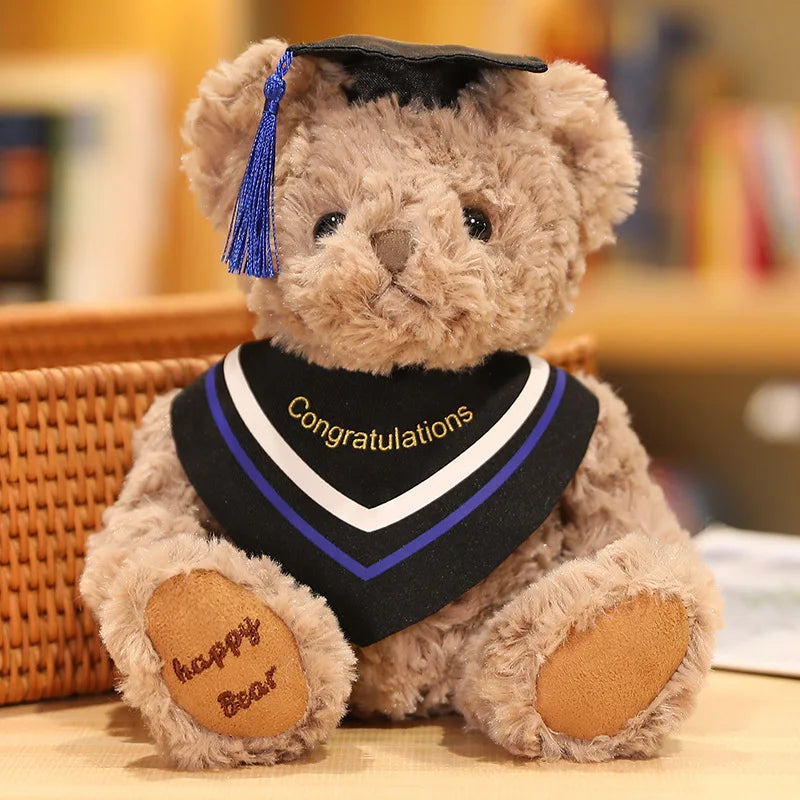 Plush Graduation Bear with Congratulations Stole - Image 8