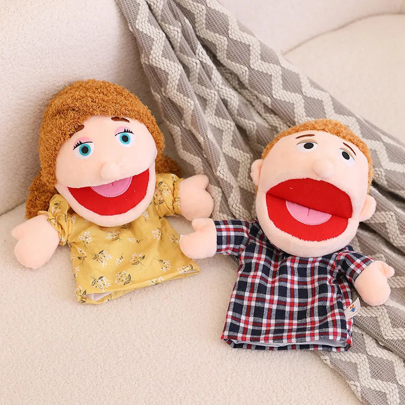 Diverse Plush Hand Puppets for Kids Storytelling - Image 5