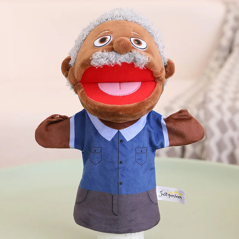 Diverse Plush Hand Puppets for Kids Storytelling - Image 10