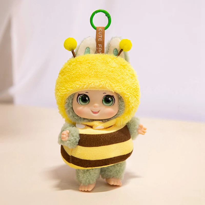 Kawaii Yellow Bee Costume Plush Doll with Big Eyes - Image 20