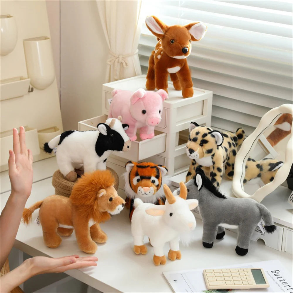 Cute Black and White Cow Plush Toy - Image 2