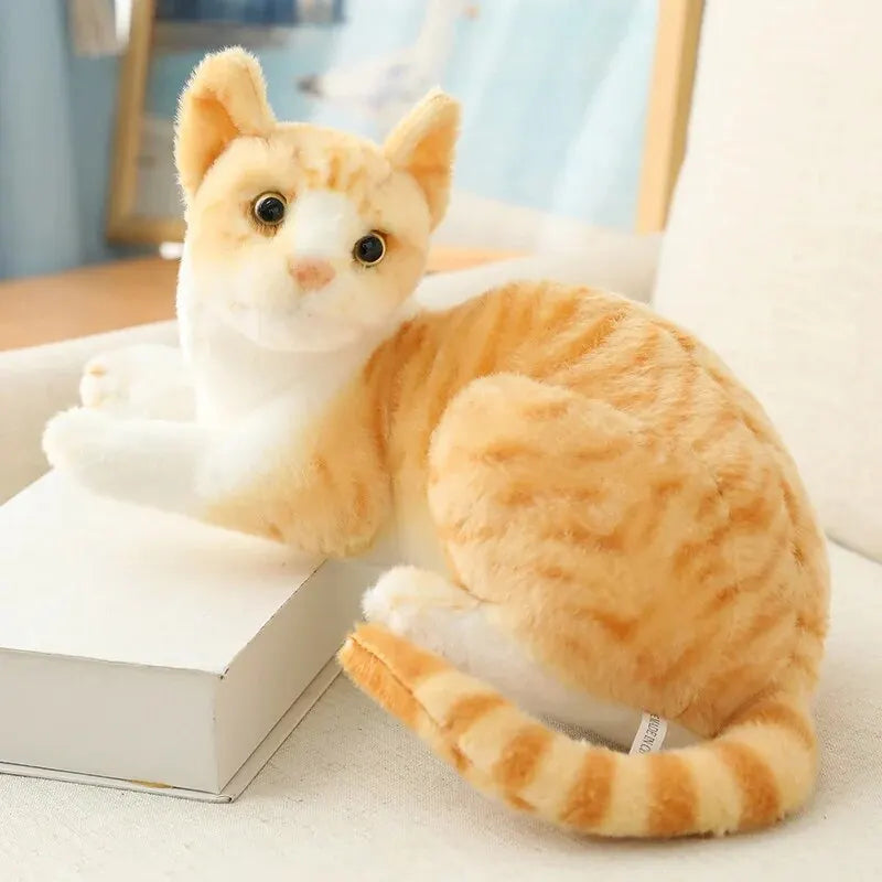 Plush Seal Point Siamese Cat with Blue Eyes - Image 8