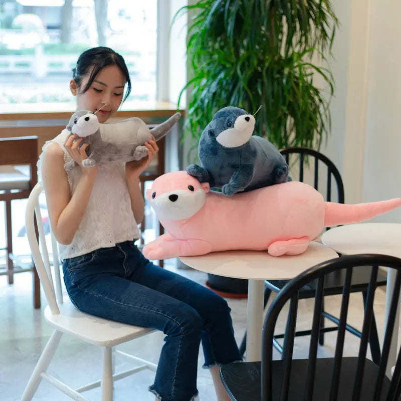 Cute Soft Long Otter Plush Toy - Image 4