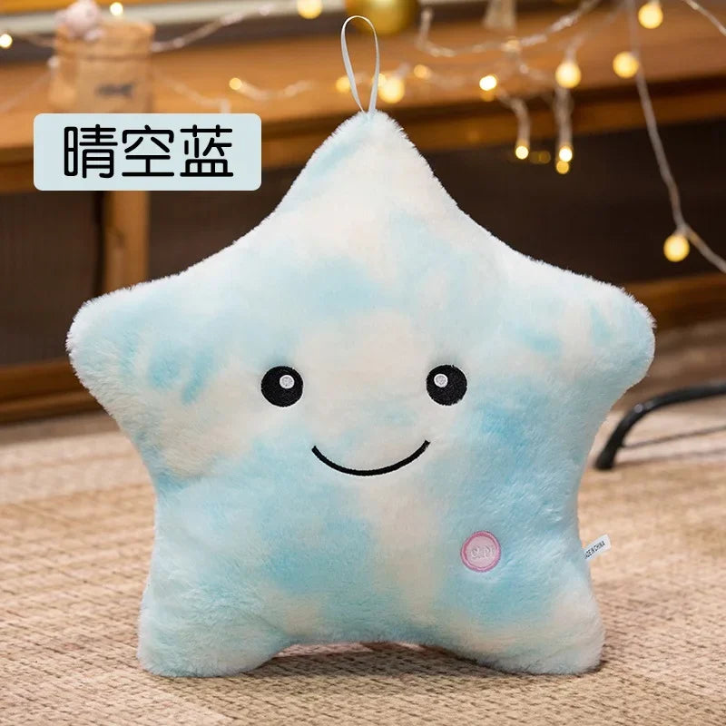 Smiling Light Up Star Plush Pillow - Image 11